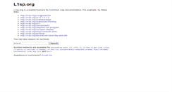 Desktop Screenshot of l1sp.org